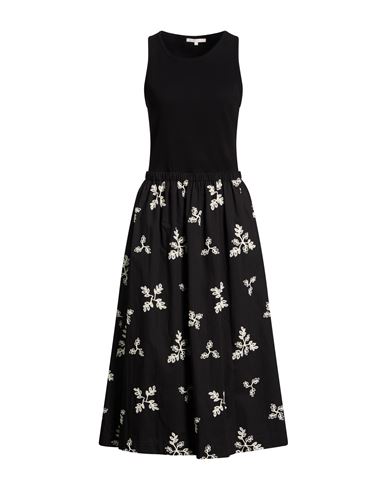 Kocca Woman Midi Dress Black Size M Cotton