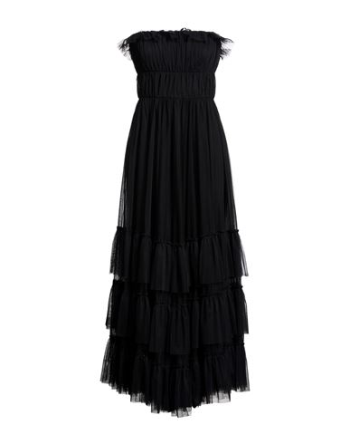 Vestido largo Mujer Negro 38 Mujer