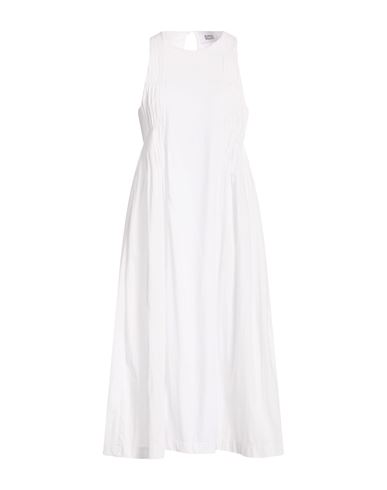Vestido midi Mujer Blanco 34,38,40,42 Mujer