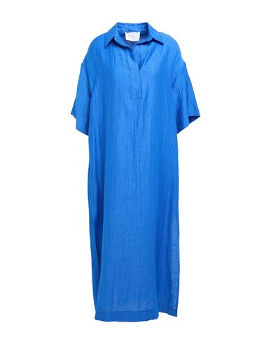 Vestido midi Mujer Azul eléctrico 36,38,40 Mujer