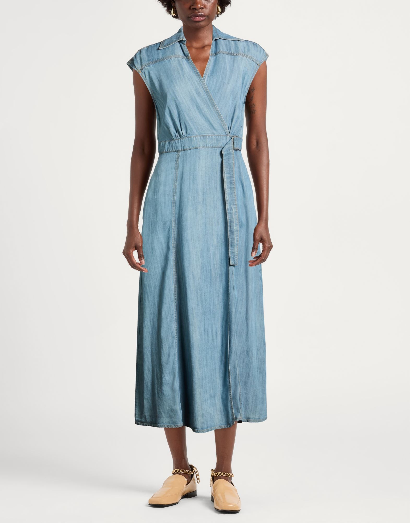  Kaos Jeans - Kleider - Maxi-kleider - On Yoox.com 