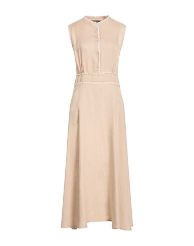 Maxi-Kleid Damen Beige 36,38,40 Damen