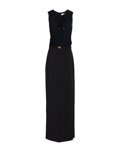 Vestido largo Mujer Negro 38 Mujer