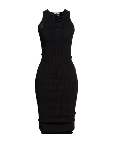 Midi-Kleid Damen Schwarz 40 Damen