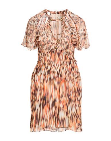 Isabel Marant Woman Mini Dress Orange Size 8 Silk