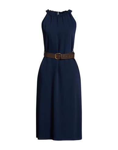 Midi-Kleid Damen Nachtblau M Damen