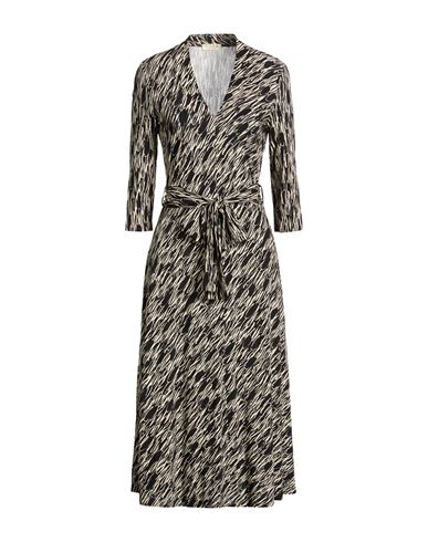 Vestido midi Mujer Negro 34,36,38,40 Mujer