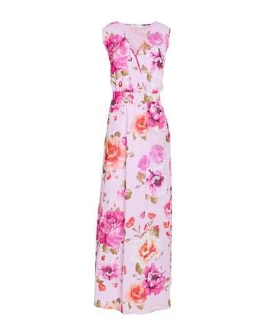 Luckylu  Milano Luckylu Milano Woman Maxi Dress Pink Size 12 Polyester