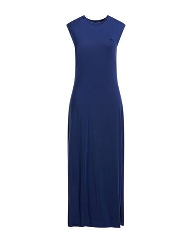 Y-3 Maxi-Kleid Damen Blau M,S Damen