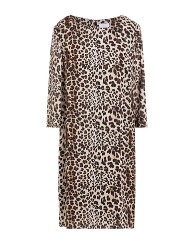 Clips More Woman Midi Dress Sand Size 10 Polyester