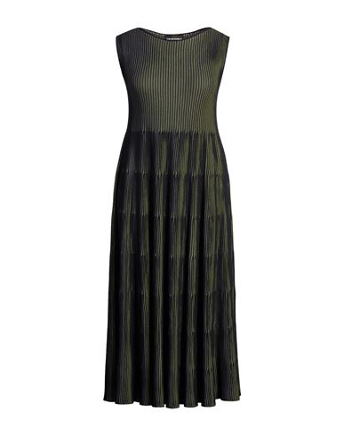 Vestido midi Mujer Azul noche 36,38 Mujer