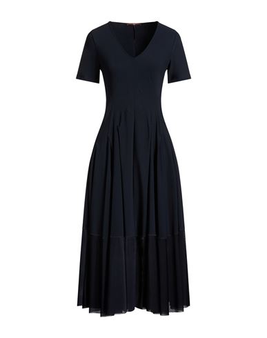 High Tech Playtime Woman Midi Dress Navy Size 12 Nylon, Elastane In Blue