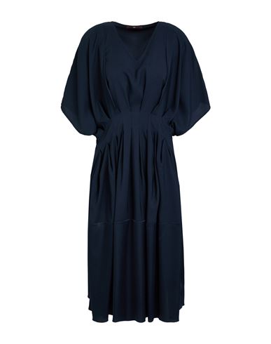 Midi-Kleid Damen Nachtblau 38 Damen