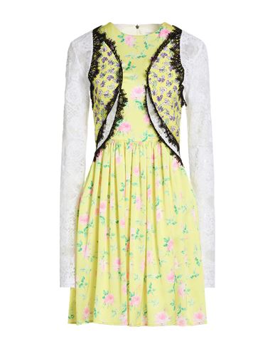 Minivestido Mujer Amarillo 36 Mujer