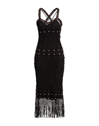 Vestido largo Mujer Negro S Mujer