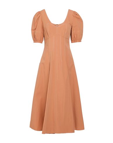 Vestido midi Mujer Cuero 36 Mujer