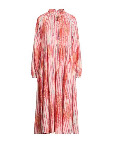 Midi-Kleid Damen Rot M Damen