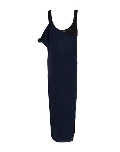Vestido midi Mujer Azul noche M,XS Mujer