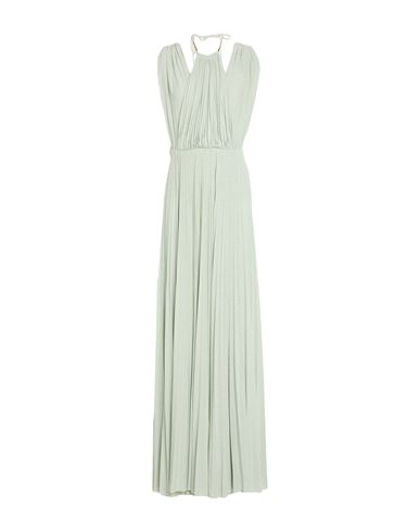 Vestido largo Mujer Verde claro 38 Mujer