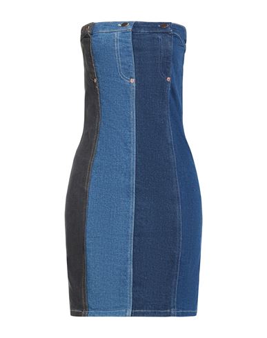 Mini-Kleid Damen Blau M Damen
