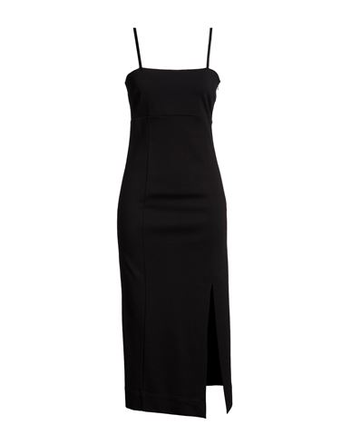 Midi-Kleid Damen Schwarz XS,XXS Damen