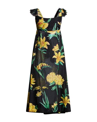 Vestido midi Mujer Negro S,XS Mujer