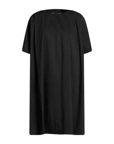 Xacus Woman Mini Dress Black Size 6 Cotton, Polyamide, Elastane