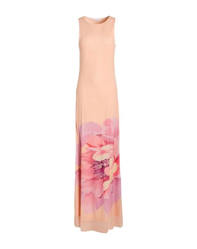 Maxi-Kleid Damen Pfirsich 0,1 Damen