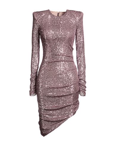 Midi-Kleid Damen Lila 32,34,36,38,40,42 Damen