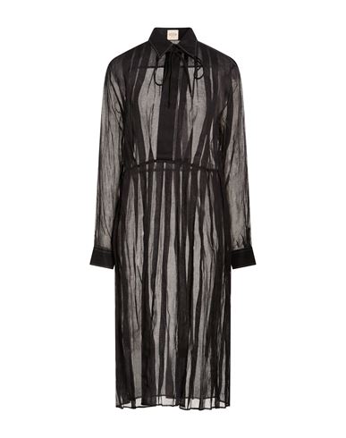 Vestido midi Mujer Negro L,M,S,XS Mujer