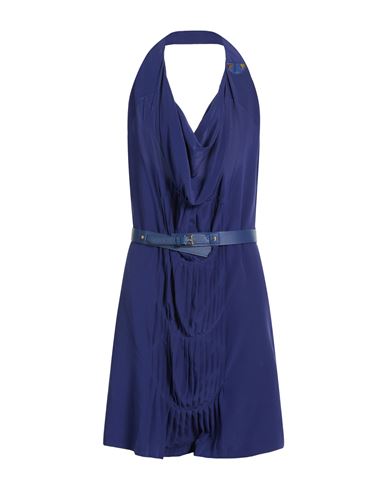 Midi-Kleid Damen Blau 34 Damen