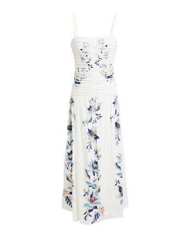 Maxi-Kleid Damen Weiß L,M,XL Damen