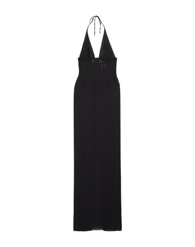 Monot Mônot Woman Maxi Dress Black Size 2 Polyester