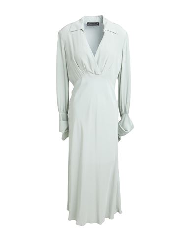 Midi-Kleid Damen Säuregrün 1 Damen