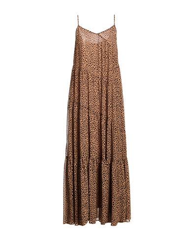 Maxi-Kleid Damen Braun M,S Damen