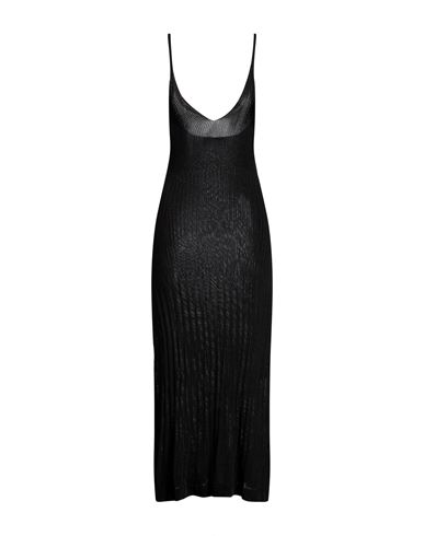 Dsquared2 Woman Midi Dress Black Size L Viscose