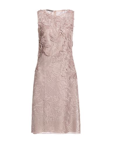 Midi-Kleid Damen Maulwurfsgrau 44 Damen