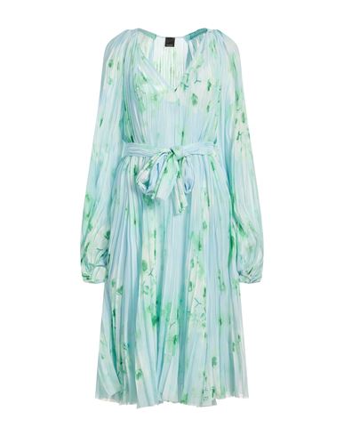 Midi-Kleid Damen Himmelblau 36 Damen