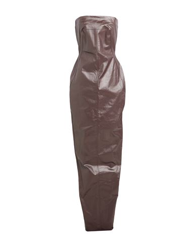 Vestido largo Mujer Marrón chocolate 34,36,38,40 Mujer