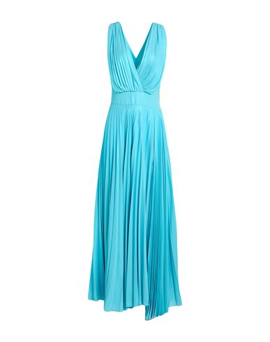 Vestido largo Mujer Azul turquesa XS Mujer
