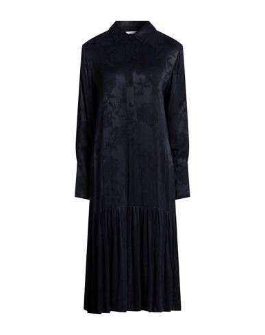 Beatrice B Beatrice .b Woman Midi Dress Midnight Blue Size 4 Cupro, Viscose