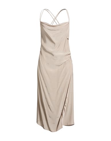 Vestido midi Mujer Gris 40 Mujer