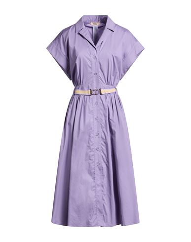 Midi-Kleid Damen Lila 34,38,40,42,46 Damen