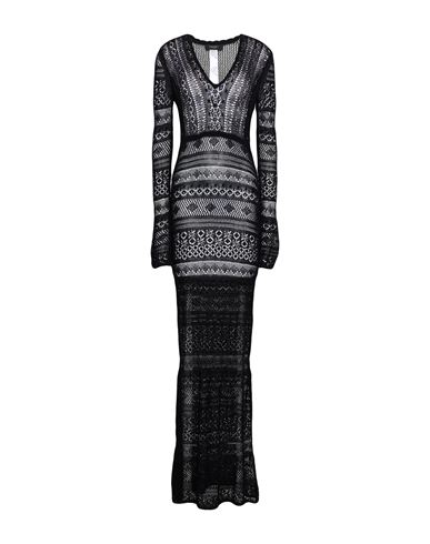 Maxi-Kleid Damen Schwarz L,XS,XXL Damen