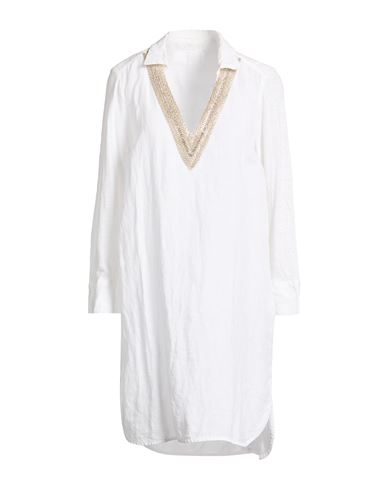 Minivestido Mujer Blanco S Mujer