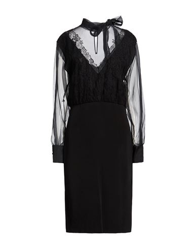 Midi-Kleid Damen Schwarz 42 Damen