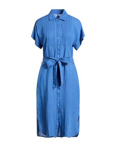 Vestido midi Mujer Azul marino 38 Mujer