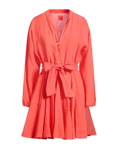 Mini-Kleid Damen Koralle 32,36,38 Damen