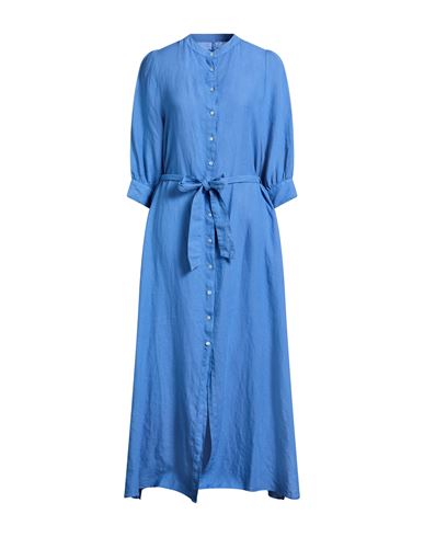 Maxi-Kleid Damen Azurblau 34,36,38,40,42 Damen