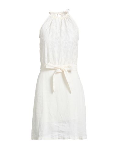 Midi-Kleid Damen Elfenbein 36 Damen